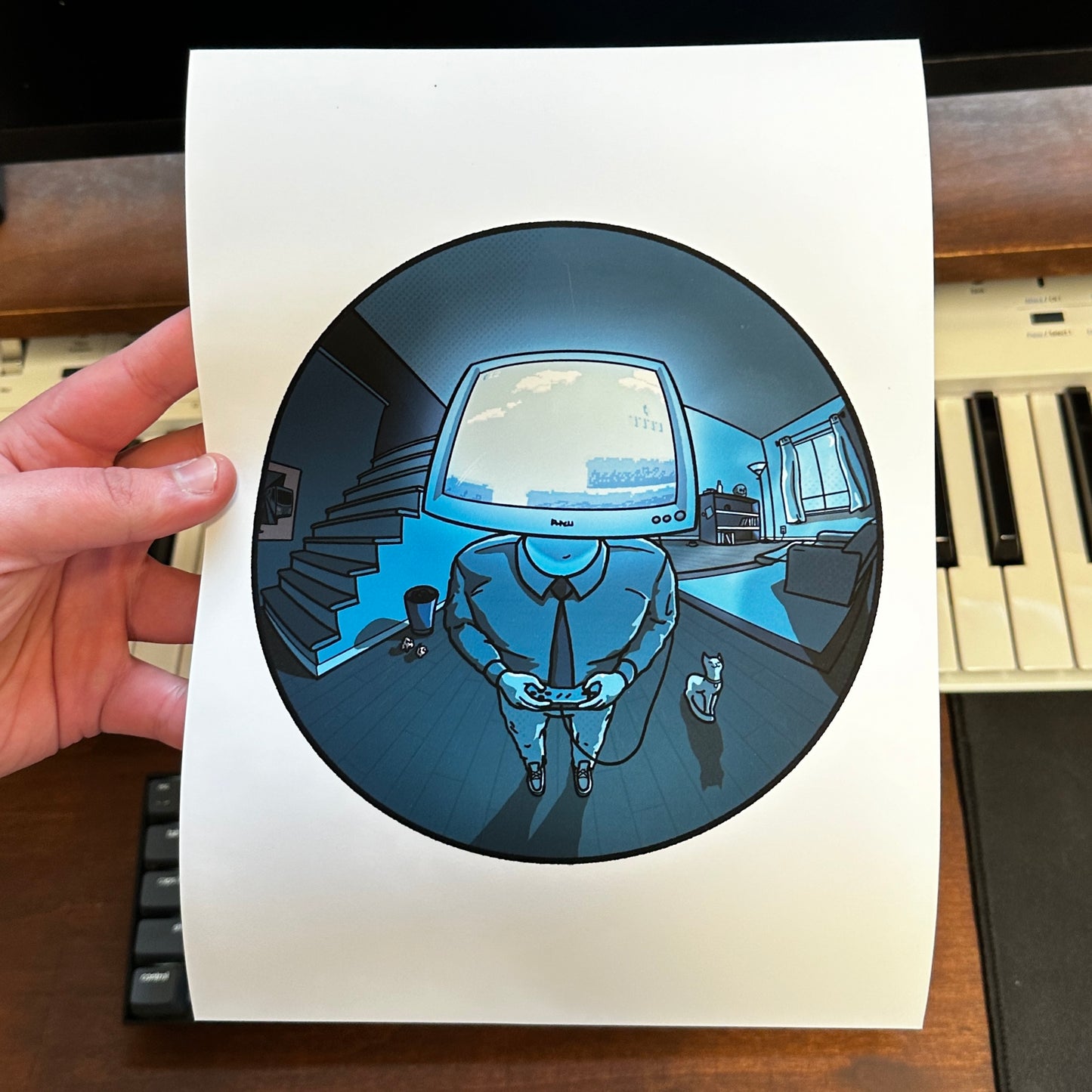 "Player 0" - Print